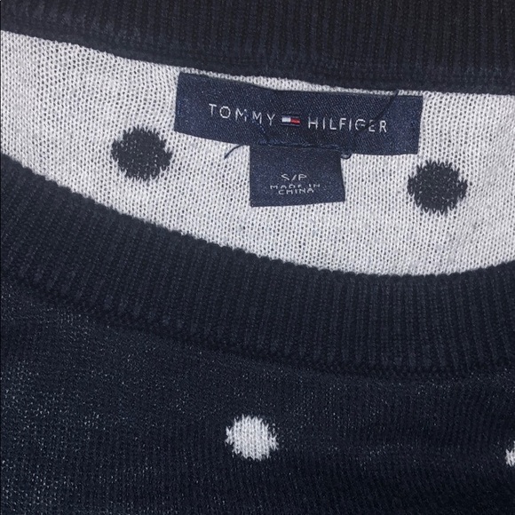 Tommy Hilfiger Polka Dot Sweater - Picture 2 of 5